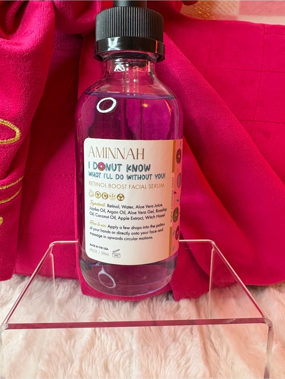Retinol Boost Facial Serum-Aminnah